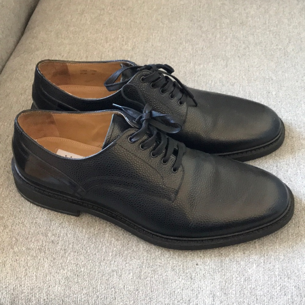 George Brown Bilt Black Oxfords